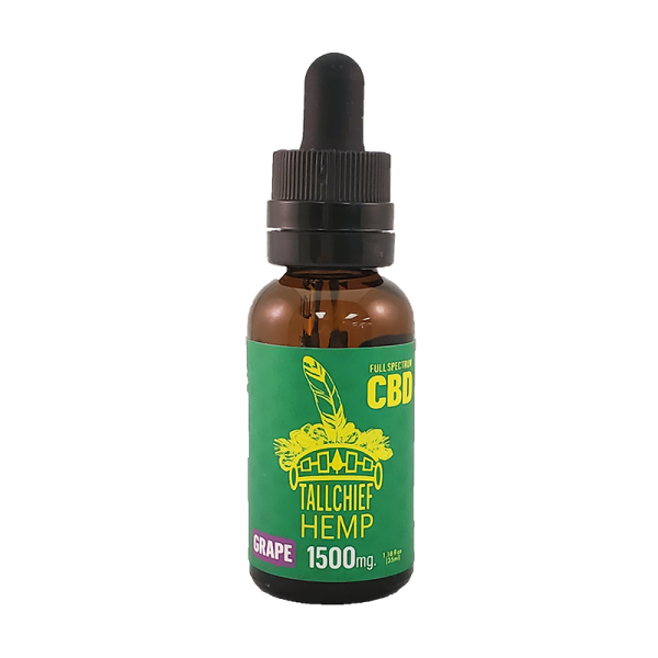 Grape CBD Oil by Tallchief Hemp