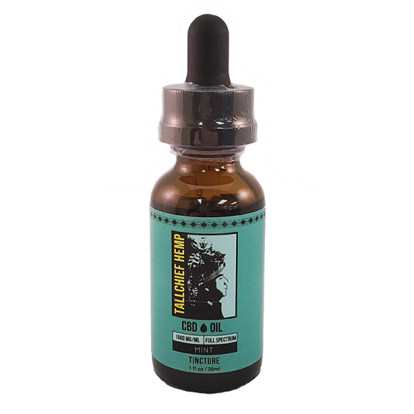 Tallchief Hemp Mint CBD Oil – 500mg, 1000mg & 1500mg