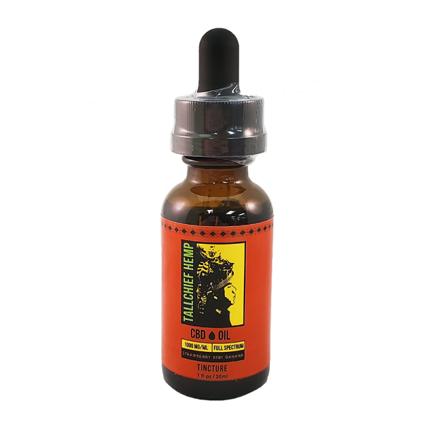 Strawberry Kiwi Banana CBD Tincture Oil by Tallchief Hemp