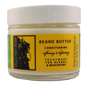 Beard Butter Conditioning Treatment with 50mg Full Spectrum Hemp Extract - Tallchief Hemp